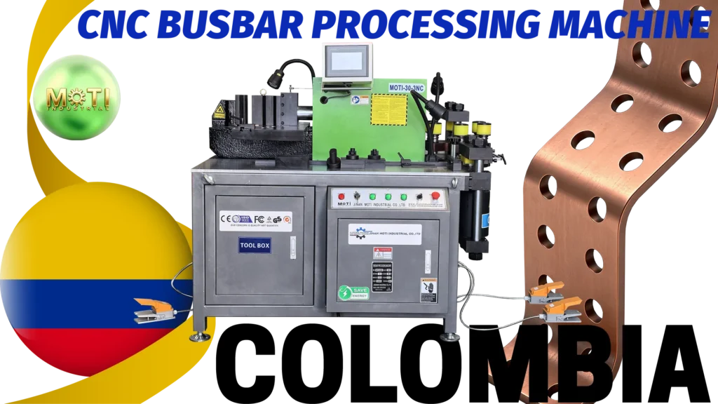 CNC busbar processing machine MOTI-30-3NC shipped to Colombia in 23th June, 2026