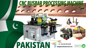 Se ha enviado a Pakistán la máquina de procesamiento de barras colectoras CNC MOTI-30-3NC PRO, con una capacidad de 12 x 160 mm y tres funciones de posicionamiento automático servo.